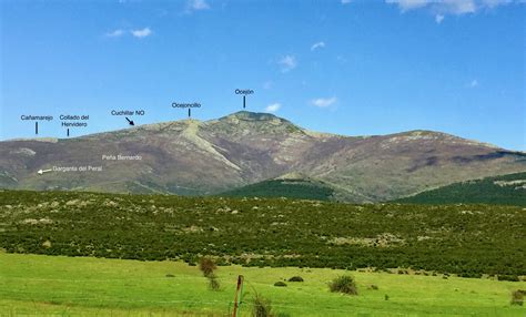 pico ocejon ruta|Pico Ocejón (2049 m) desde Majaelrayo por Peña Bernardo y